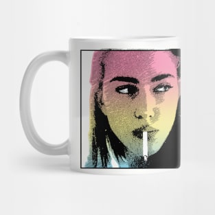 Aesthetic Cigarette Girl ∆∆∆∆ Graphic Design/Illustration Mug